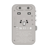 MOMAX旅行插座 - 70W GaN 3插口及內置伸縮USB-C充電線旅行插座 (預訂貨品)