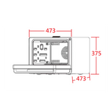 TEKA 獨立座檯式蒸氣焗爐 32公升 FSO32SC/BK (清貨特價）(預訂貨品) (包順豐送貨，偏遠地區除外)