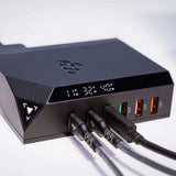 超強EGO EXINNO 240W 即時輸出顯示 6xUSB充電器 (預訂貨品)