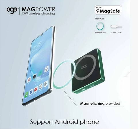 最薄最細支援15W magsafe 6000mAh外置電 (預訂貨品)