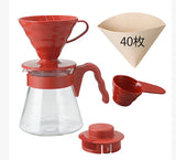 「日本製造」Hario V60 滴漏咖啡壺套裝 (預訂貨品)